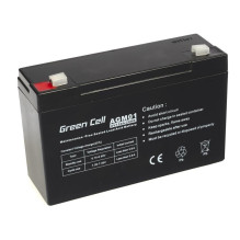 Battery - Green Cell 6V 12Ah Lead Acid Battery