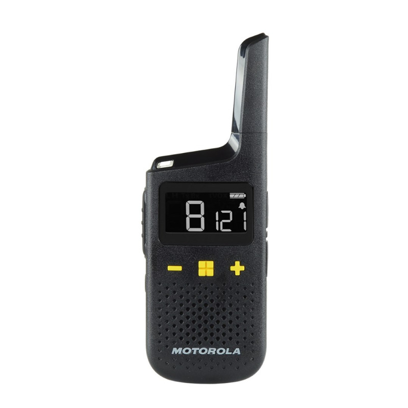 Dvikryptis Radijas - Motorola XT185 16 Kanalai 446.00625 - 446.19375 MHz Juodas