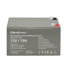 AGM Battery - Qoltec 53076 12V 7Ah 105A