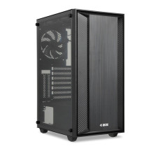 Computer Case - iBox CETUS 906 ATX Midi Tower 29cm GPU 16cm CPU Cooler Black