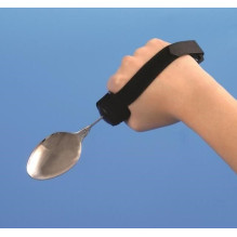 Cutlery Holder - Curved Design, Lightweight, With Hanging Hole, Black