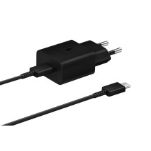 Charger - SAMSUNG EP-T1510 15W USB-C Wall Charger with Cable Black
