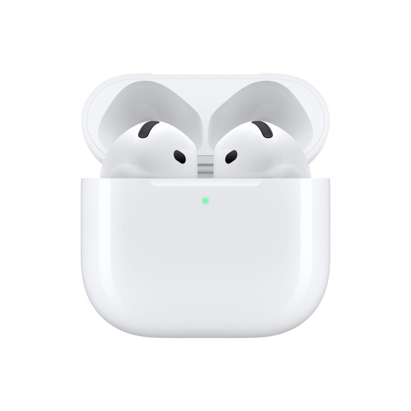 Belaidės Ausinės - Apple AirPods 4 su Aktyviu Triukšmo Slopinimu - Baltos