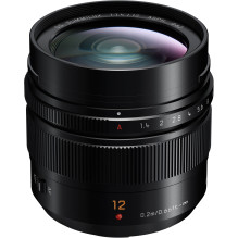 Panasonic LEICA DG SUMMILUX 12mm / F1.4 ASPH. (H-X012) Black