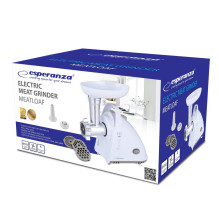Meat Grinder - ESPERANZA EKM031 2200W 230V Non-Slip Feet White