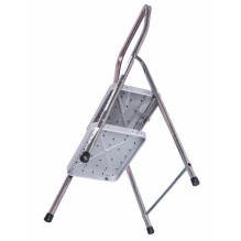 Folding Step Ladder - Toppy XL Silver