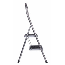 Folding Step Ladder - Toppy XL Silver