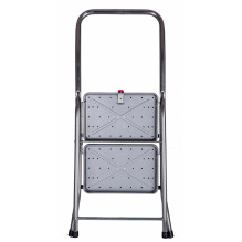 Folding Step Ladder - Toppy XL Silver