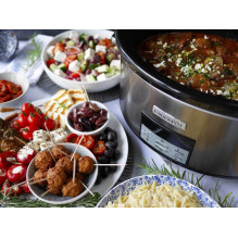 Slow Cooker - Crock-Pot CSC063X 7.5L 10 Person Black / Gray