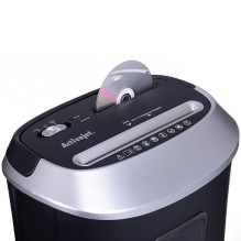 Paper Shredder - Activejet ASH-1201D P-3 25L 12 Sheets Black / Silver