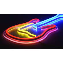 LED Šviesa - Actis Neon Gitara Multicolor