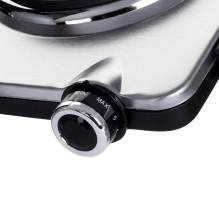 Stove - Clatronic Dkp 3668 E Stainless Steel 2 Zones