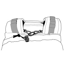 Wandrd Rainfly Medium lietaus apsauga (Juoda) Wandrd Rainfly Medium lietaus apsauga (Juoda)