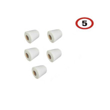 Self-Adhesive Labels - BSTech 50x30 mm, 1000 Labels per Roll, 5 Pcs. Set