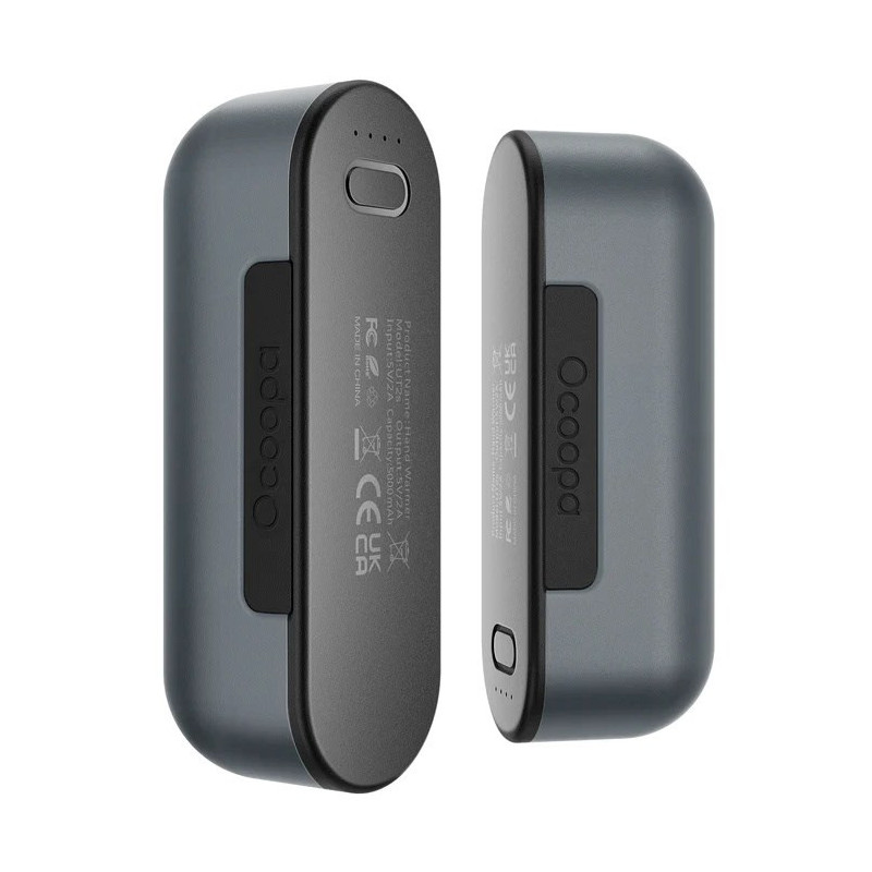 Rechargeable Hand Warmer - OCOOPA UT2s 5000mAh 58 4 Levels 8 Hours Black