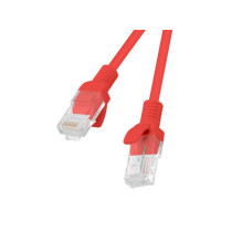 Network Cable - Cat6 UTP Patch Cord 0.5M Fluke Approved 10-Pack Red