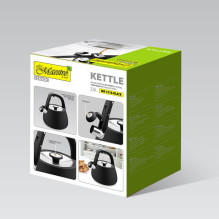 Kettle - Maestro MR-1318 2.5L Black Stainless Steel