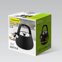 Kettle - Maestro MR-1318 2.5L Black Stainless Steel