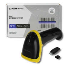 Barcode Scanner - Qoltec Wireless 1D 2.4 GHz