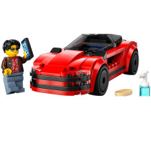 Žaislinis Automobilis - LEGO CITY 60448 Sportinis Automobilis 109vnt 130mm Raudonas