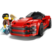 Toy Car - LEGO CITY 60448 Sports Car 109pcs 130mm Red