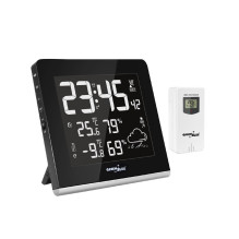 Weather Station - Greenblue 51193 Black, White LCD Battery