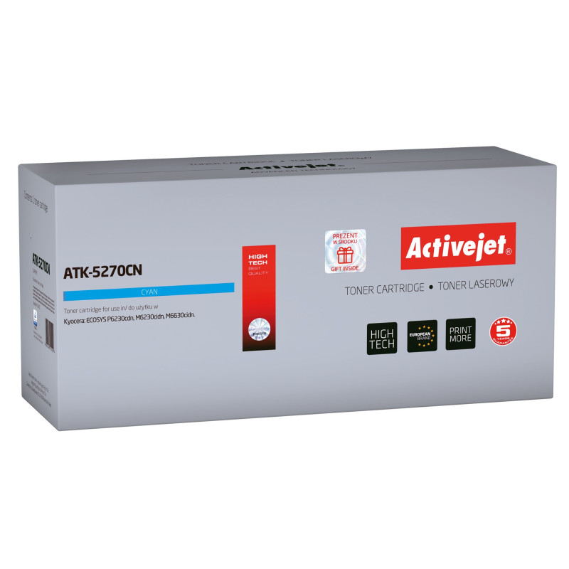 Toner Cartridge - Activejet ATK-5270BN Black 8000 Pages