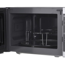 Microwave Oven - Sharp YC-MG01E-S 20 L 800 W with grill 1000 W black, gray