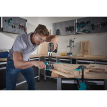 Medinių jungčių Gabaritas - Wolfcraft Dowelmaster 6-10mm Juodas Medinių jungčių Gabaritas - Wolfcraft Dowelmaster 6-10mm Juodas