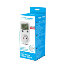 Energy Meter - Esperanza Ela102, White