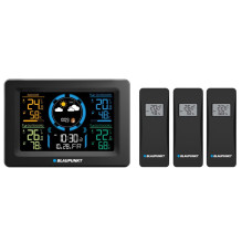 Weather Station - Blaupunkt WS40BK with 3 External Sensors