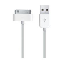 Kabelis - Apple 30-pin į USB 1m Greitas Duomenų Perdavimo ir Įkrovimo