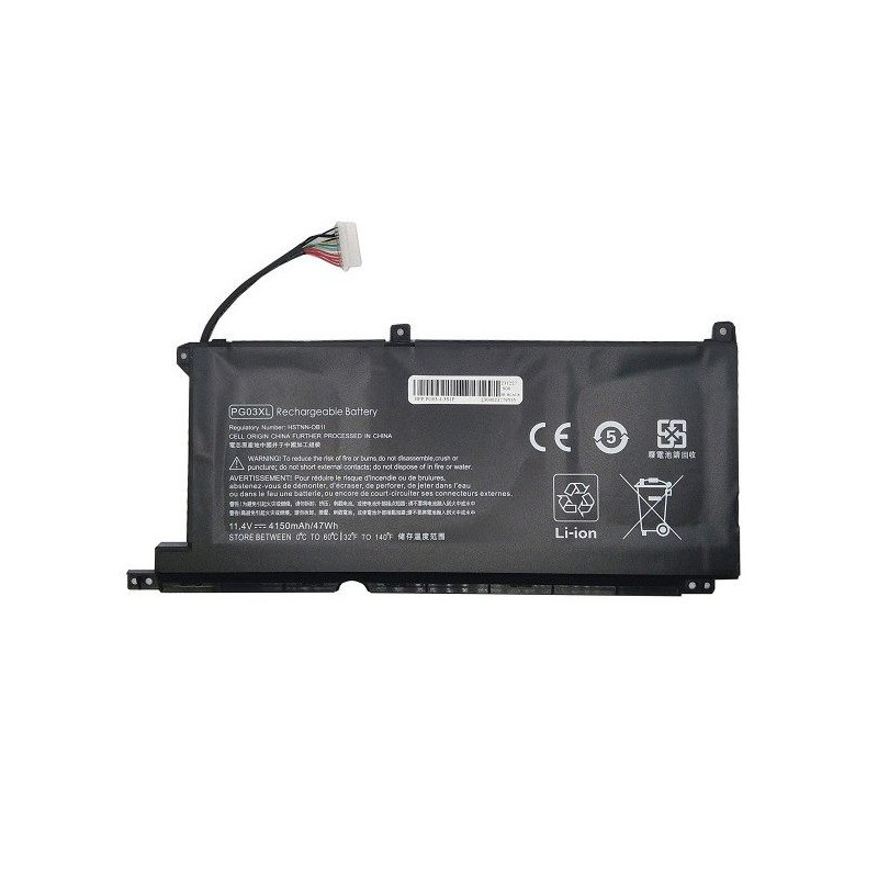 Pakaitinė baterija HP PG03XL, 4150mAh