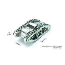 Modelių Rinkinys - Time For Machine Marvel Tank 2 Metalinis Modelis 141x63x48mm
