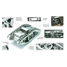 Model Kit - Time For Machine Marvel Tank 2 Metal Model 141x63x48mm