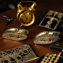 Model Kit - Time For Machine Marvel Tank 2 Metal Model 141x63x48mm