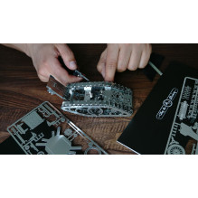 Modelių Rinkinys - Time For Machine Marvel Tank 2 Metalinis Modelis 141x63x48mm