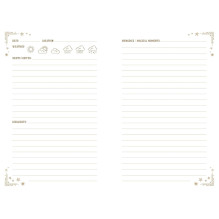 Portable Notebook - Harry Potter Hogwarts Travel Diary 184 Pages with Pen