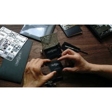 Card Holder - Perfecto Time For Machine Stainless Steel Business Card Holder