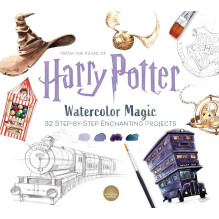 Meno Knyga - Harry Potter Akvarelės Magija: 32 Žingsnis po Žingsnio Projektai