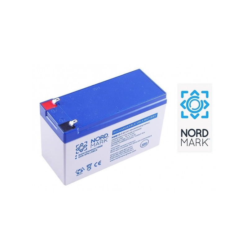 Battery NORDMARK, 12V 7Ah, T1