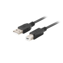 USB Cable - Lanberg 1m USB A- USB B Black