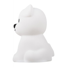 Night Light - Red Leaf Funny Dog Silicone LED Lamp 1200 mAh Remote Control