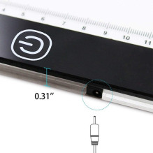 Meno Priemonės - Huion A3 LED Šviesos Padas su Reguliuojamu Ryškumu ir USB Maitinimu