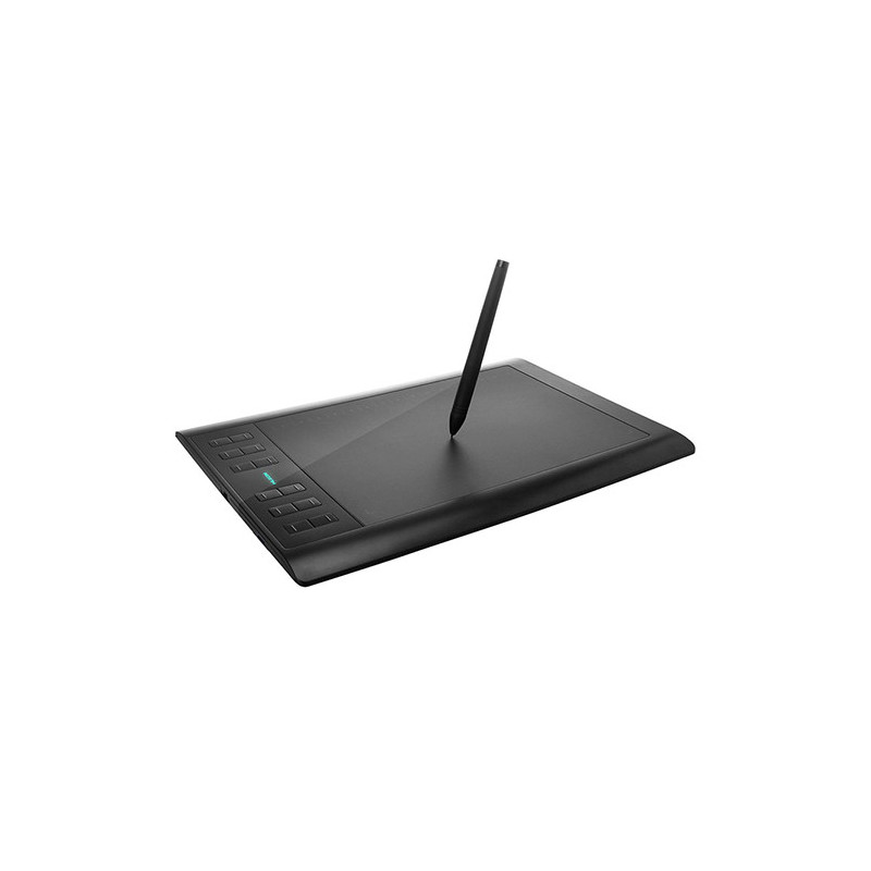 Graphics Tablet - HUION 1060 Inspiroy Plus 8192 Level Pen with 12 Hotkeys