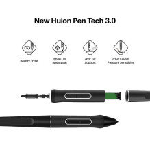 Graphics Tablet - HUION Kamvas 16 (2021) 1920x1080, 8192 Pressure Levels