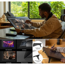 Piešimo Planšetė - Huion Kamvas Pro 27 27&quot; 4K UHD 16384 Lygiai Spaudimo
