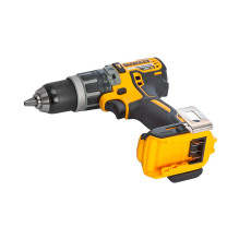 Akumuliatorinių smūginio gręžtuvo, kampinio šlifuoklio įrankių komplektas DeWALT DCK2080P2T