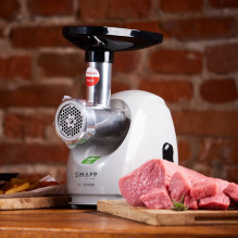 Meat Grinder - Grinder 489.8 SMAPP 2000W 8mm Diameter Double Knife
