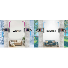 Fan - Energy Recovery Wi-Fi HEPA Filter with Automatic Sensors 46m²